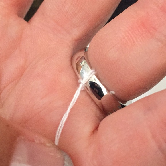 New Sterling Silver with Rose ring size 6.5 - Picture 2 of 8